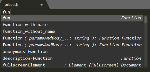 Utilisation de Snippet avec Sublime Text Etape 1